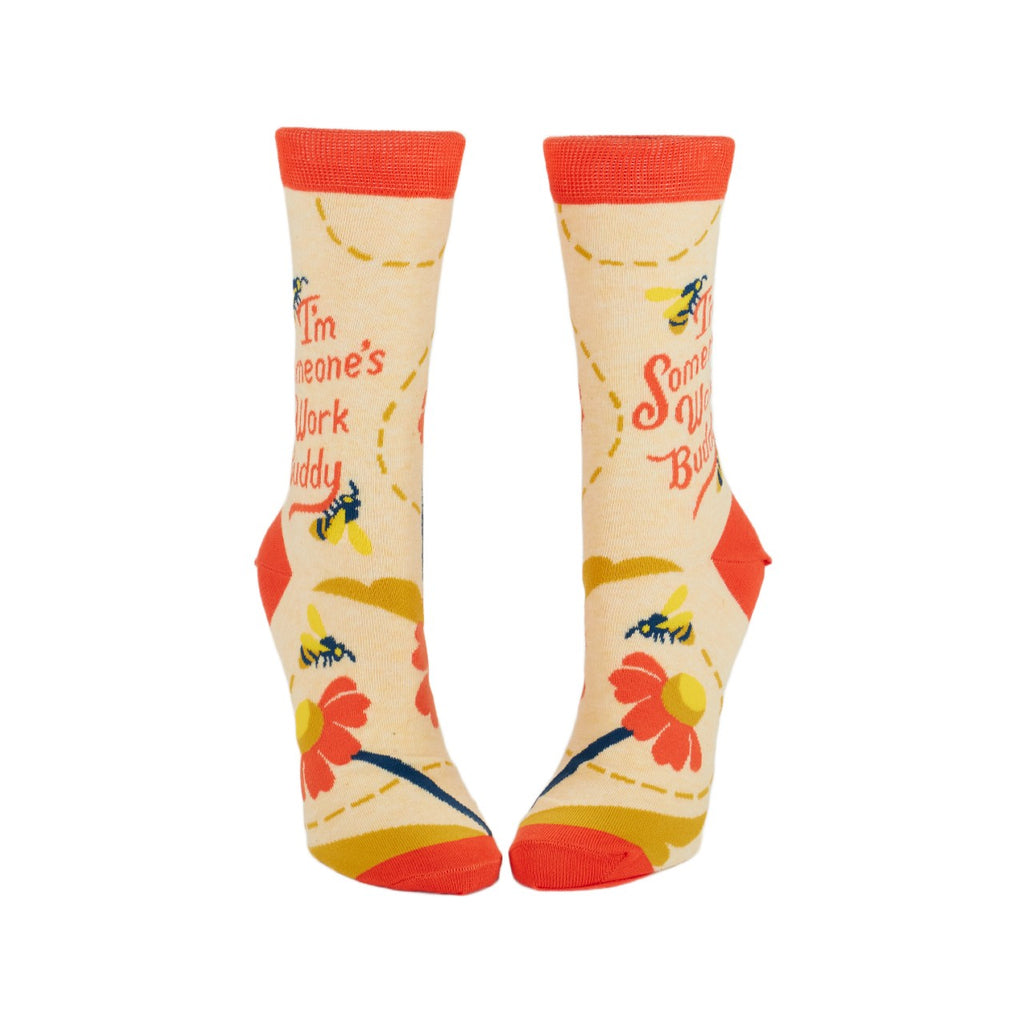 Work Buddy Crew Socks - Womens Blue Q Apparel & Accessories - Socks - Adult - Womens