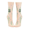 F*ck Work Crew Socks - Womens Blue Q Apparel & Accessories - Socks