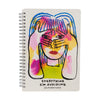 Everything Avoiding 6X8 Spiral Notebook Blue Q Books - Blank Notebooks & Journals