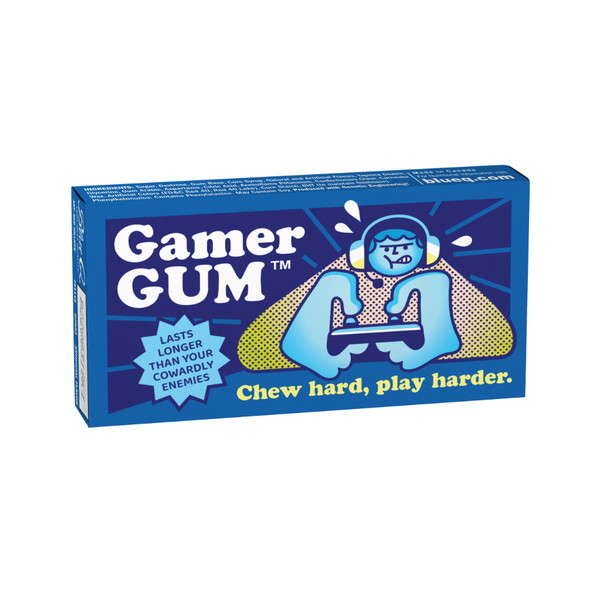 BLQ GUM GAMER Blue Q Candy, Chocolate & Gum