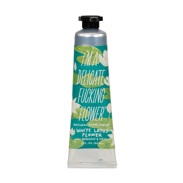Delicate Fucking Flower Hand Cream - White Lotus Blue Q Home - Bath & Body - Lotion & Moisturizer