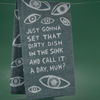 Just Gonna Set That Dirty Dish In The Sink Dish Towel Blue Q Home - Kitchen & Dining - Kitchen Cloths & Dish Towels
