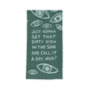 Just Gonna Set That Dirty Dish In The Sink Dish Towel Blue Q Home - Kitchen & Dining - Kitchen Cloths & Dish Towels