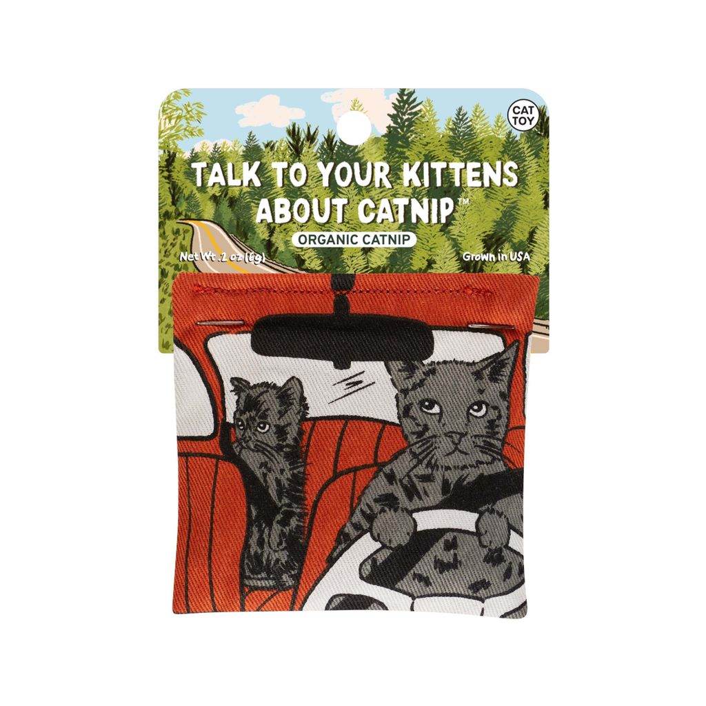 Talk To Your Kittens Catnip Cat Toys Blue Q Home - Pet