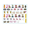 Baby Goats Sticker Set Blue Q Impulse - Decorative Stickers