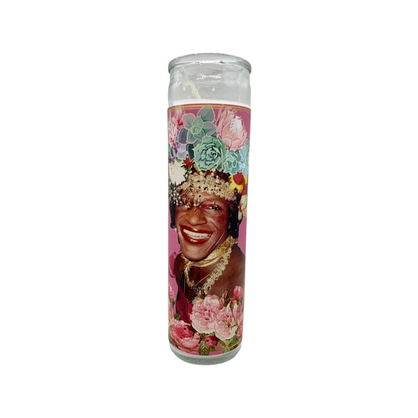 Marsha P Johnson Saint Prayer Candle BobbyK Boutique Home - Candles - Novelty