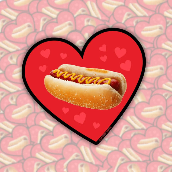 Hot Dog Lover Sticker BobbyK Boutique Impulse - Decorative Stickers