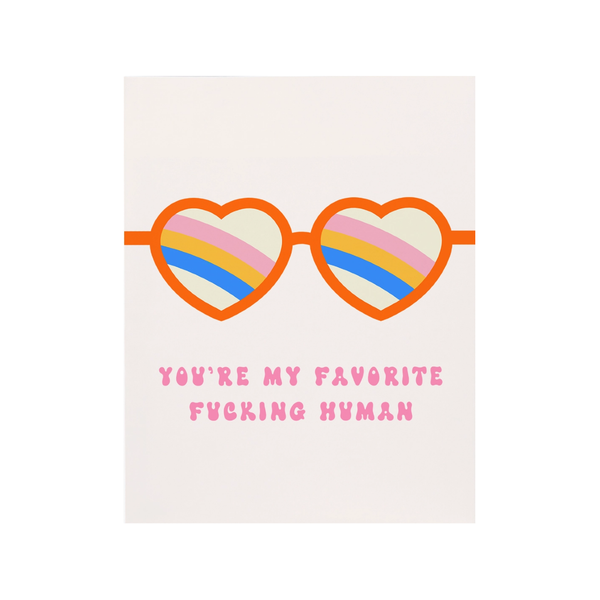 Favorite Human Blank Card Bon Femmes Cards - Any Occasion