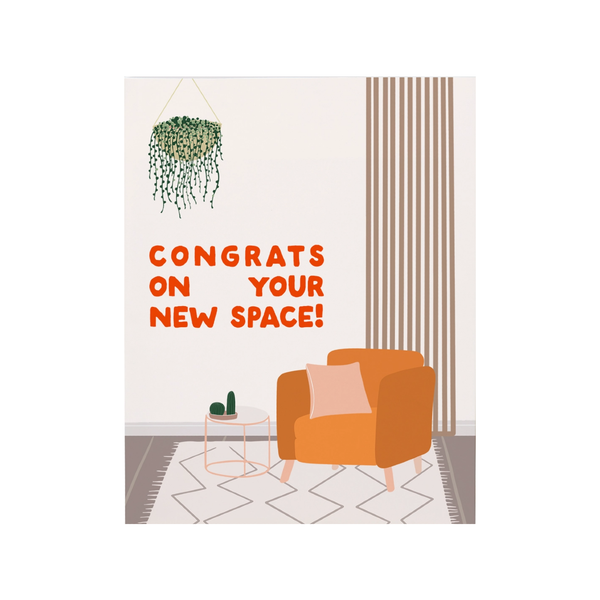 New Space New Home Card Bon Femmes Cards - New Home