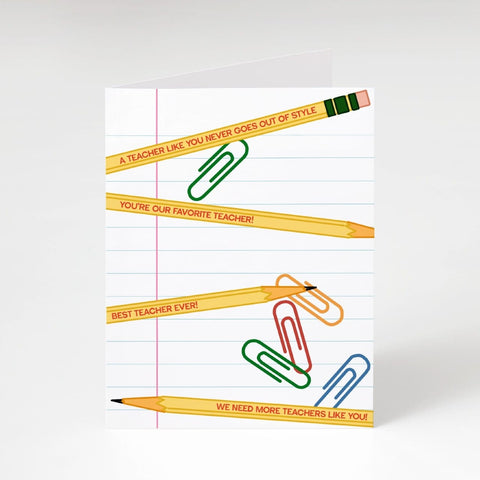 Cards for Teachers