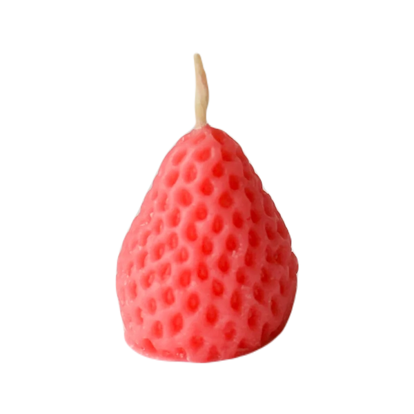 Strawberry Mini Candle Bon Femmes Home - Candles