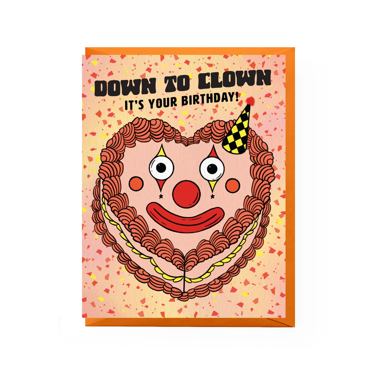 Clown Cake Birthday Card – Urban General Store