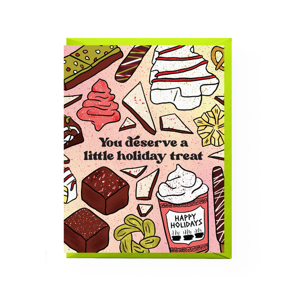 Little Holiday Treat Holiday Card Boss Dotty Paper Co Cards - Holiday - Christmas