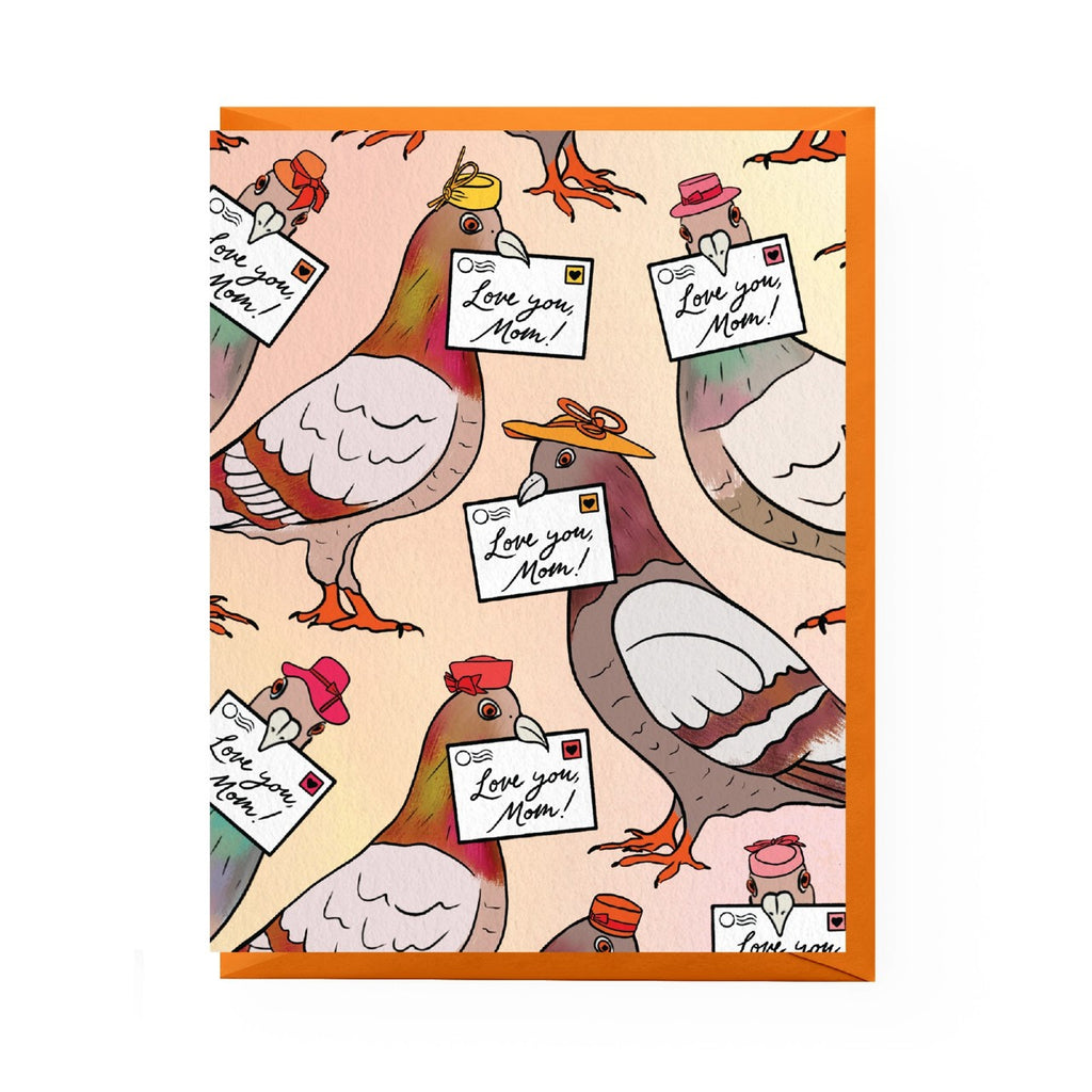 Pigeon Mother's Day Card Boss Dotty Paper Co Cards - Holiday - Mother's Day