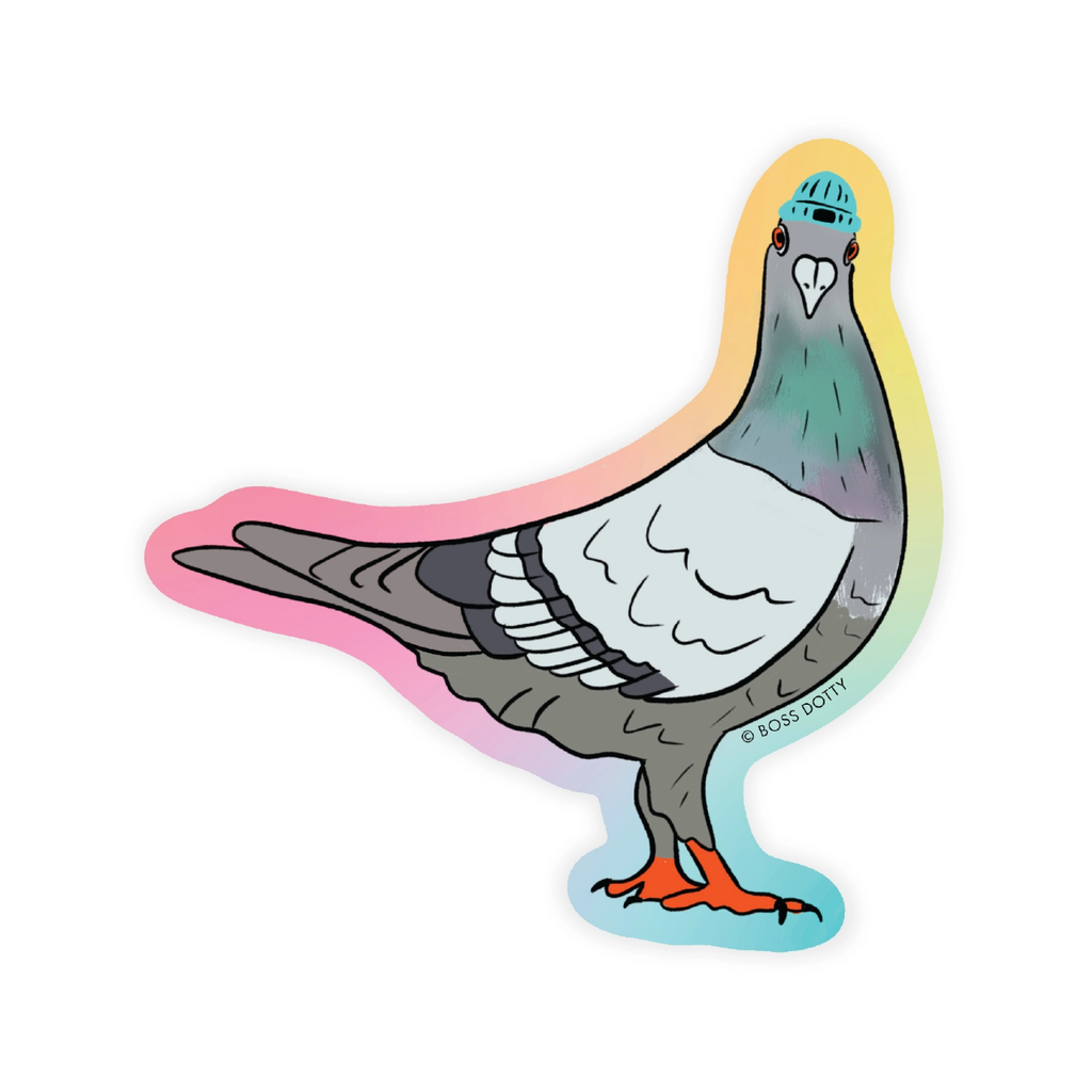 Pigeon Sticker Boss Dotty Paper Co Impulse - Decorative Stickers