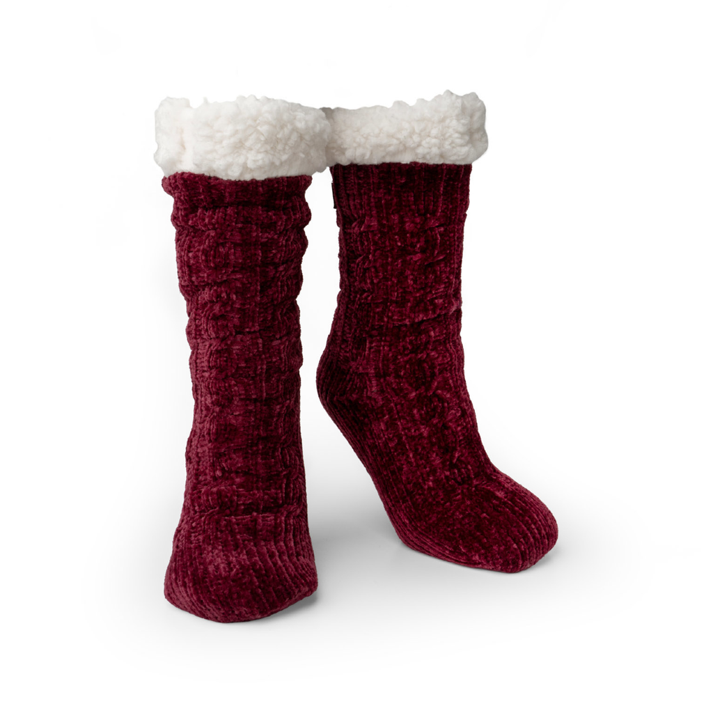 Wine Beyond Soft Slipper Socks - Womens Britt's Knits Apparel & Accessories - Socks - Adult - Unisex