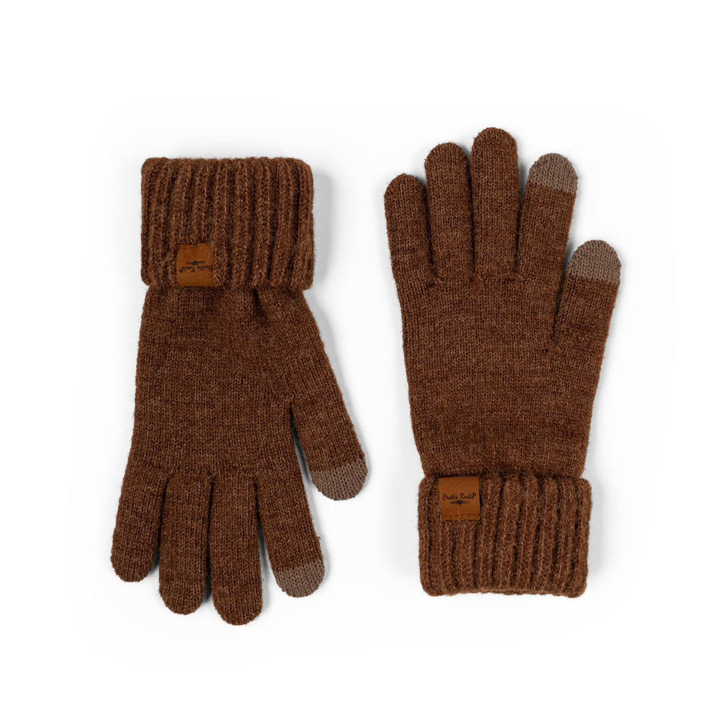 Brown Mainstay Cuff Gloves - Womens Britt's Knits Apparel & Accessories - Winter - Adult - Gloves & Mittens