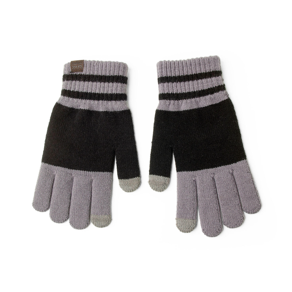 Nordic Gray Lodge Gloves - Mens Britt's Knits Apparel & Accessories - Winter - Adult - Gloves & Mittens