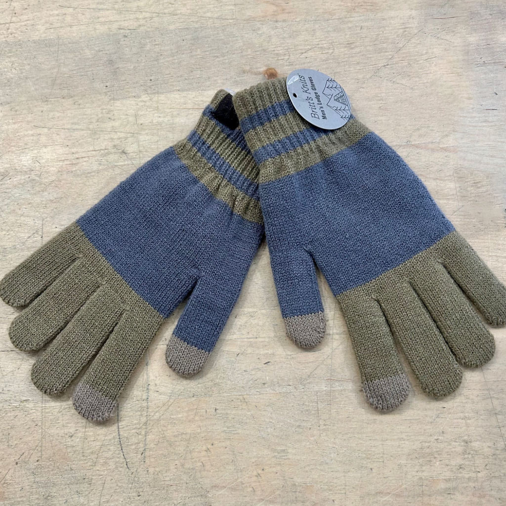 Sandstone Lodge Gloves - Mens Britt's Knits Apparel & Accessories - Winter - Adult - Gloves & Mittens