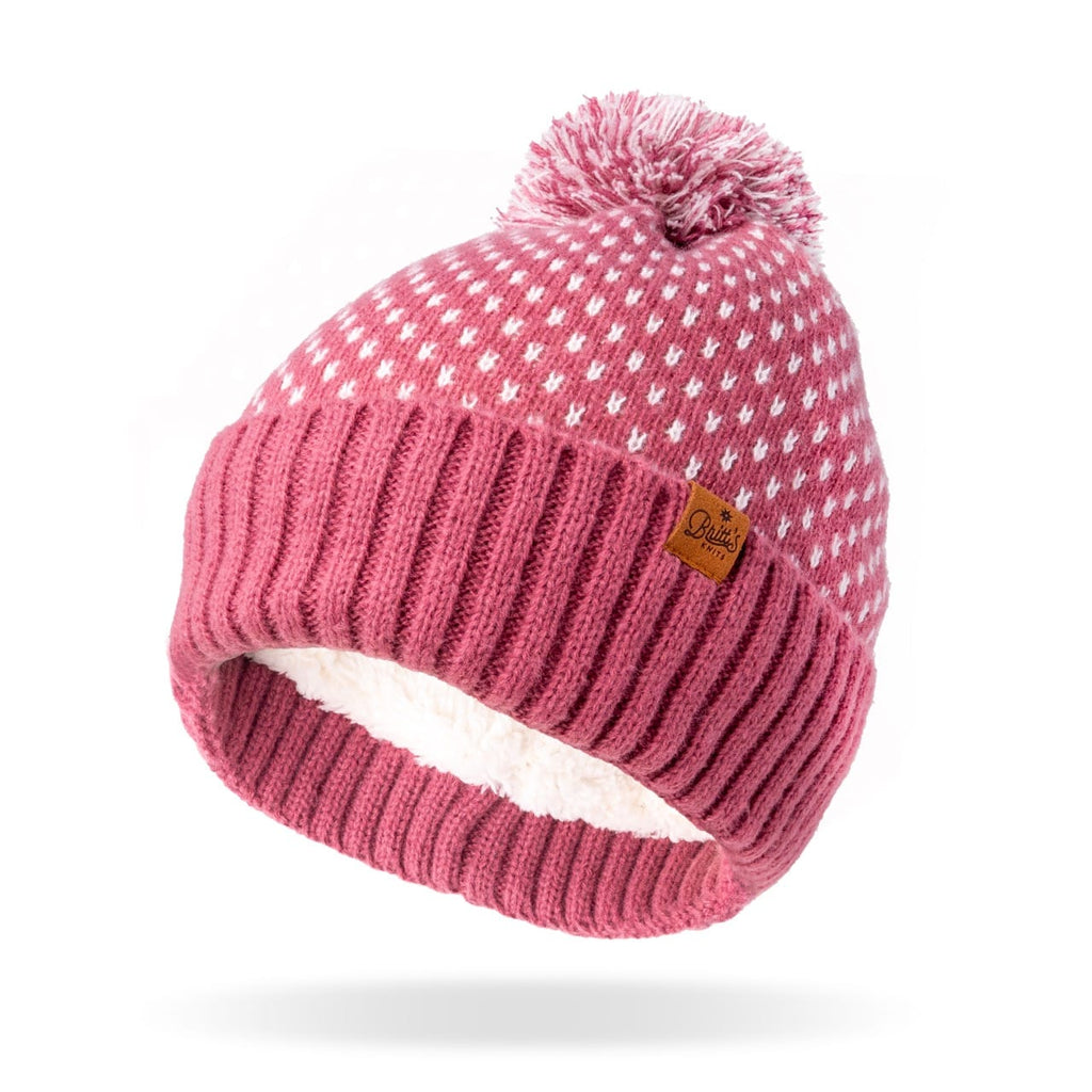 Berry BKHP-U24 Highland Pom Hat Britt's Knits Apparel & Accessories - Winter - Adult - Hats
