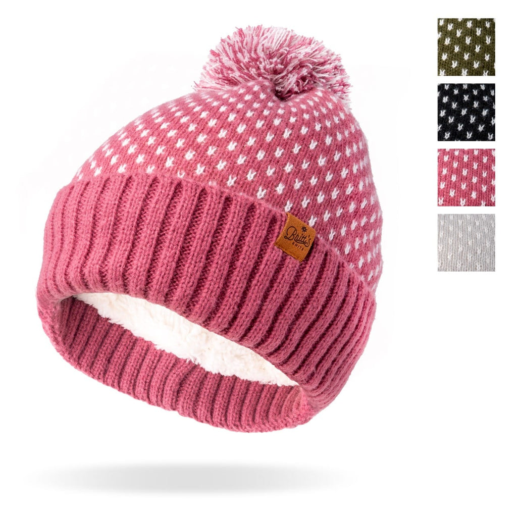 Highland Pom Hat - Adult Britt's Knits Apparel & Accessories - Winter - Adult - Hats