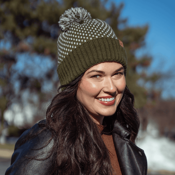 Highland Pom Hat - Adult Britt's Knits Apparel & Accessories - Winter - Adult - Hats