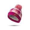 Magenta Sweater Weather Pom Plaid Hat - Womens Britt's Knits Apparel & Accessories - Winter - Adult - Hats