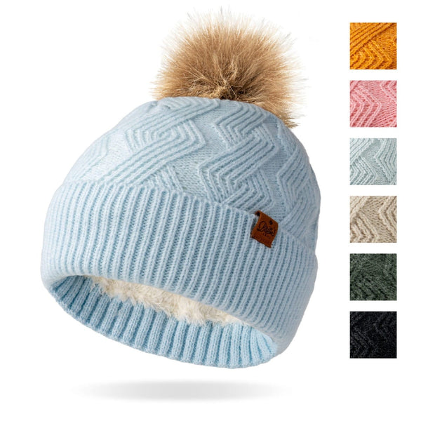 Mainstay Plush-Lined Pom Hat - Womens Britt's Knits Apparel & Accessories - Winter - Adult - Hats