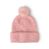 Pink Powder Knit Pom Adult Hat Britt's Knits Apparel & Accessories - Winter - Adult - Hats