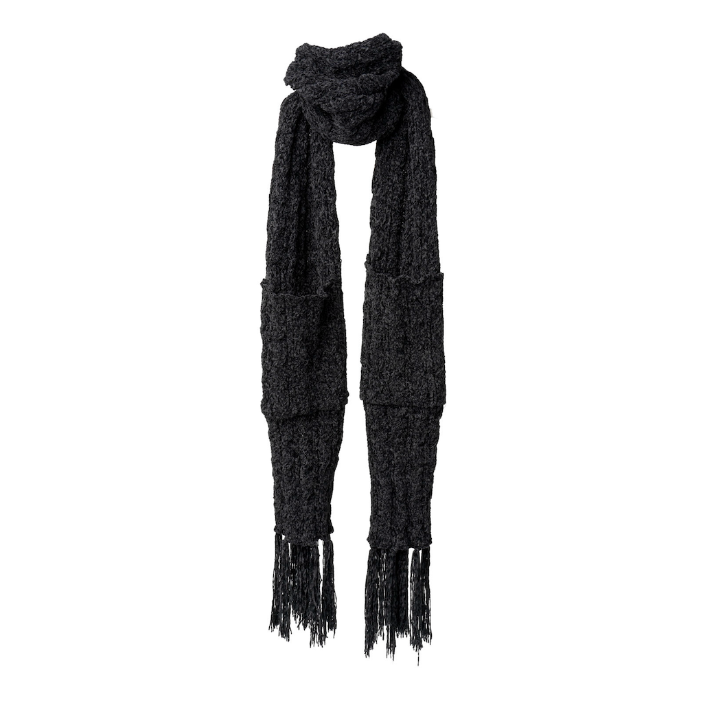 Black DMM SCARF ADULT POCKET Britt's Knits Apparel & Accessories - Winter - Adult - Scarves & Wraps