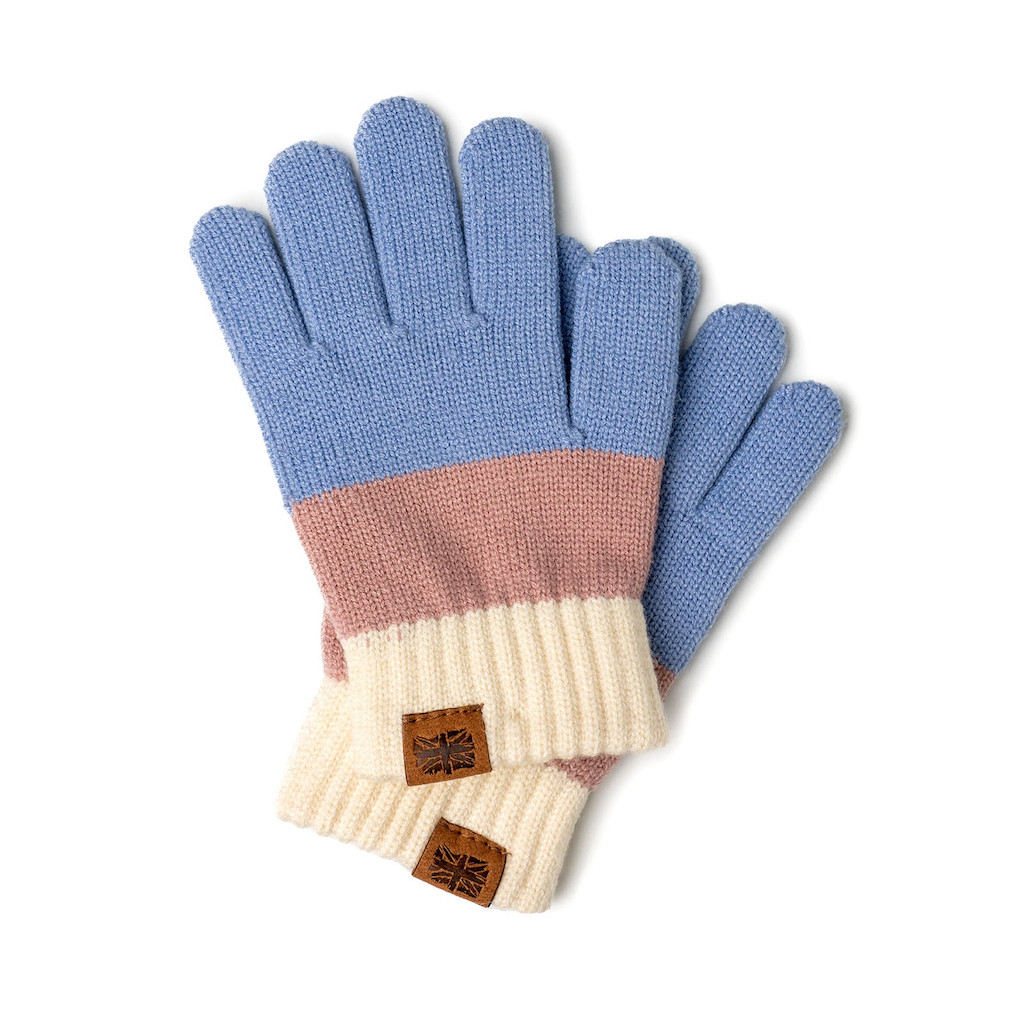 Kids Gloves Waterproof Ibasenice 12 Pairs Children's Knitted
