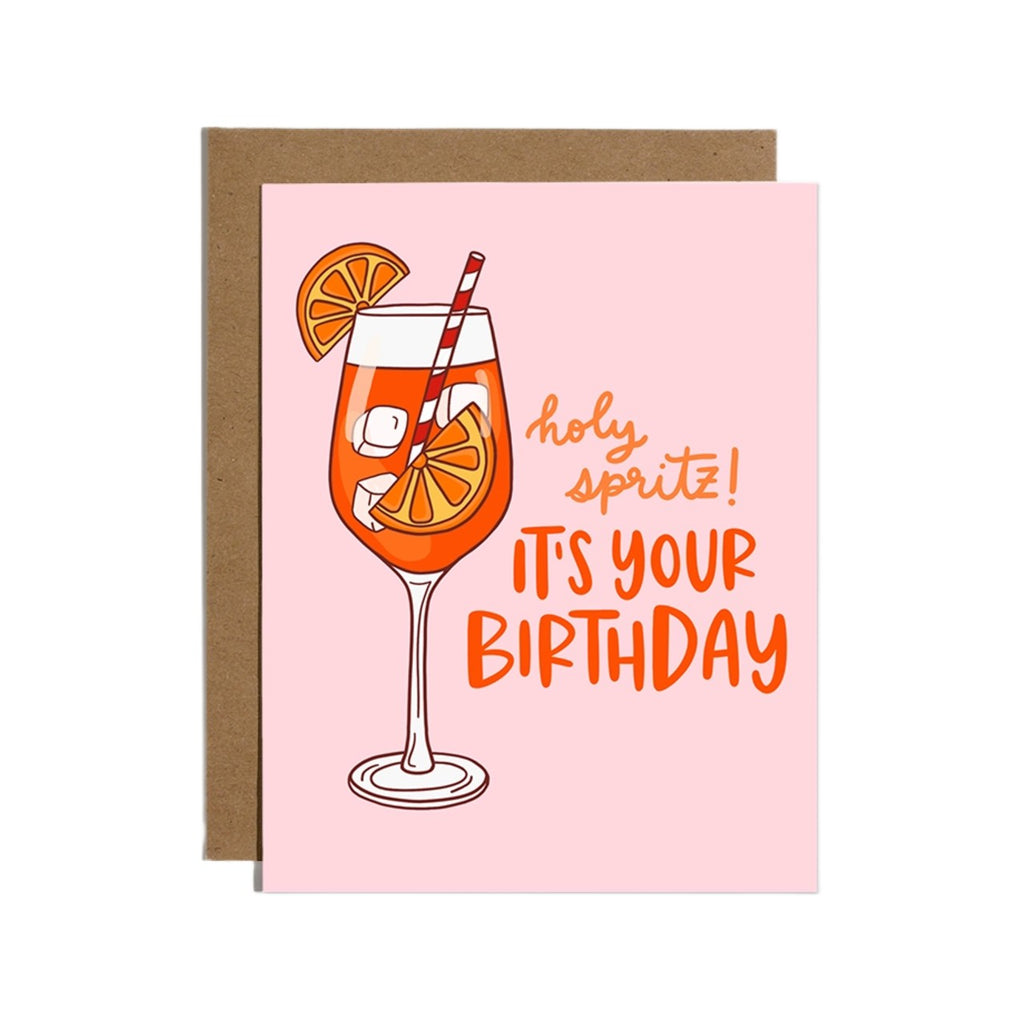 Aperol Spritz Birthday Card Brittany Paige Cards - Birthday