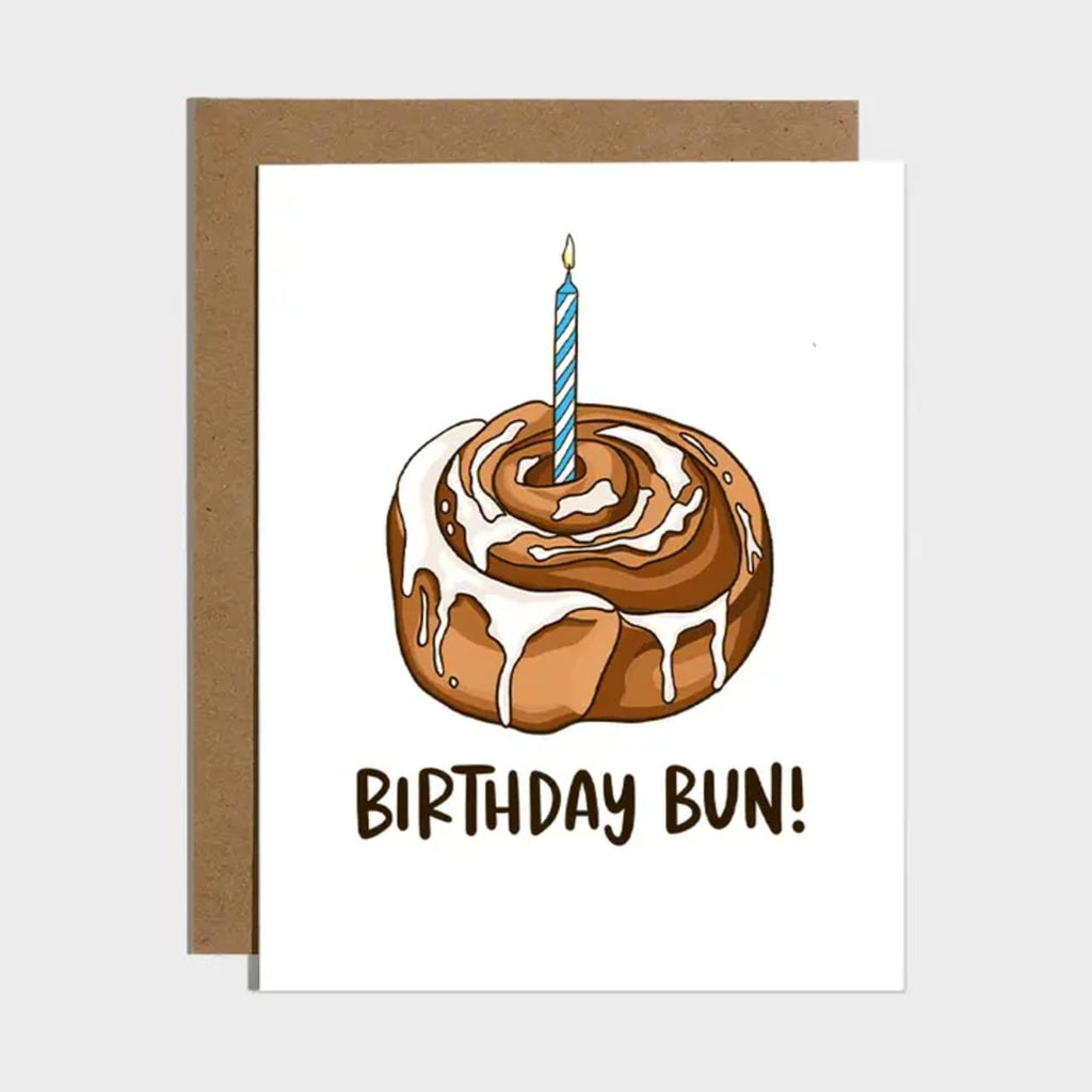 Cinnamon Roll Bun Birthday Card Brittany Paige Cards - Birthday
