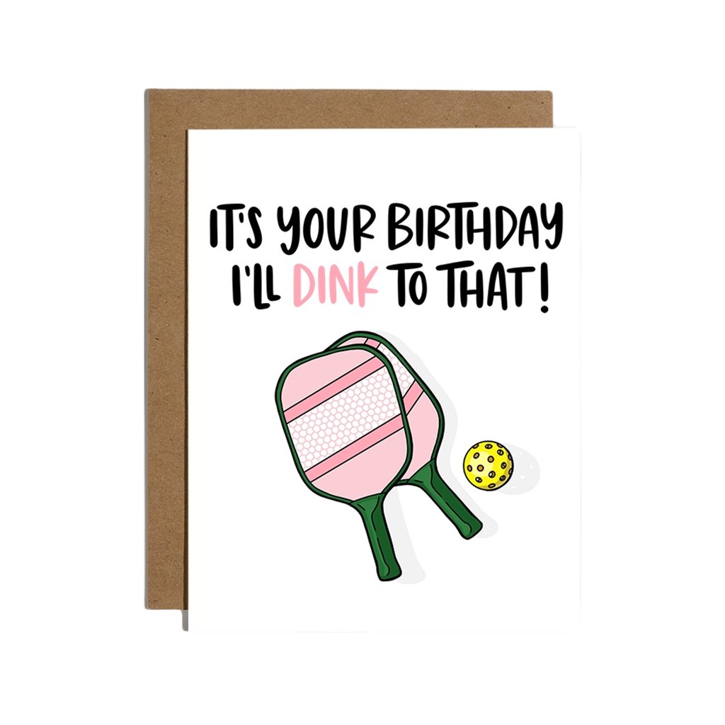 Pickleball Birthday Card Brittany Paige Cards - Birthday