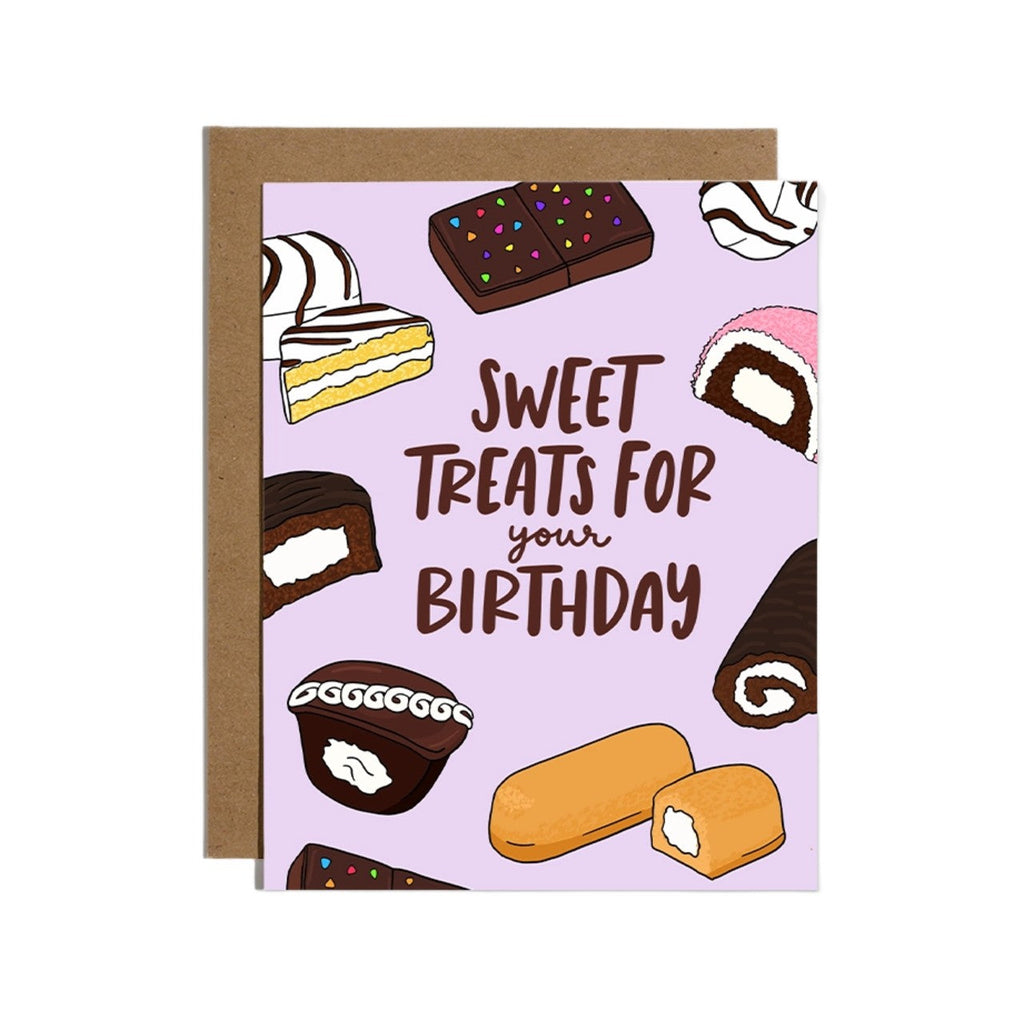 Sweet Treats For Your Birthday Birthday Card Brittany Paige Cards - Birthday