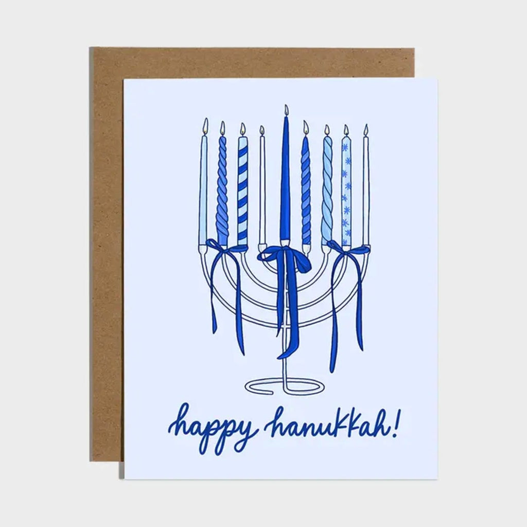 Candle Menorah Hanukkah Card Brittany Paige Cards - Holiday - Hanukkah