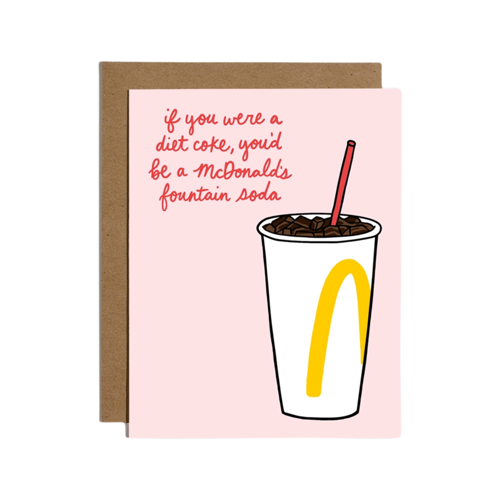 Fountain Soda Love Card Brittany Paige Cards - Love