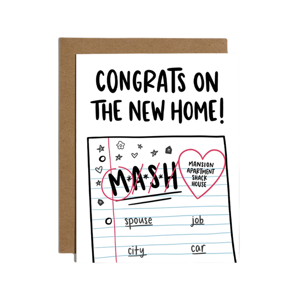 Mash New Home Card Brittany Paige Cards - New Home