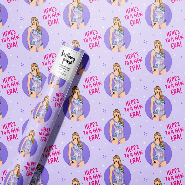 Taylor Eras Wrapping Paper Brittany Paige Gift Wrap & Packaging - Gift Wrap