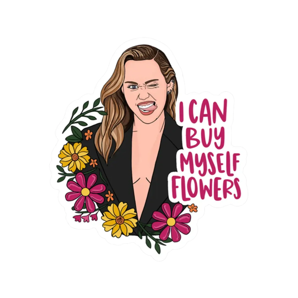 Buy Myself Flowers Sticker Brittany Paige Impulse - Decorative Stickers
