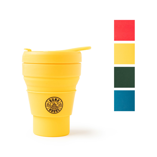 Bunkhouse Collapsible Silicone Cup - Assorted Colors Bunkhouse Home - Mugs & Glasses