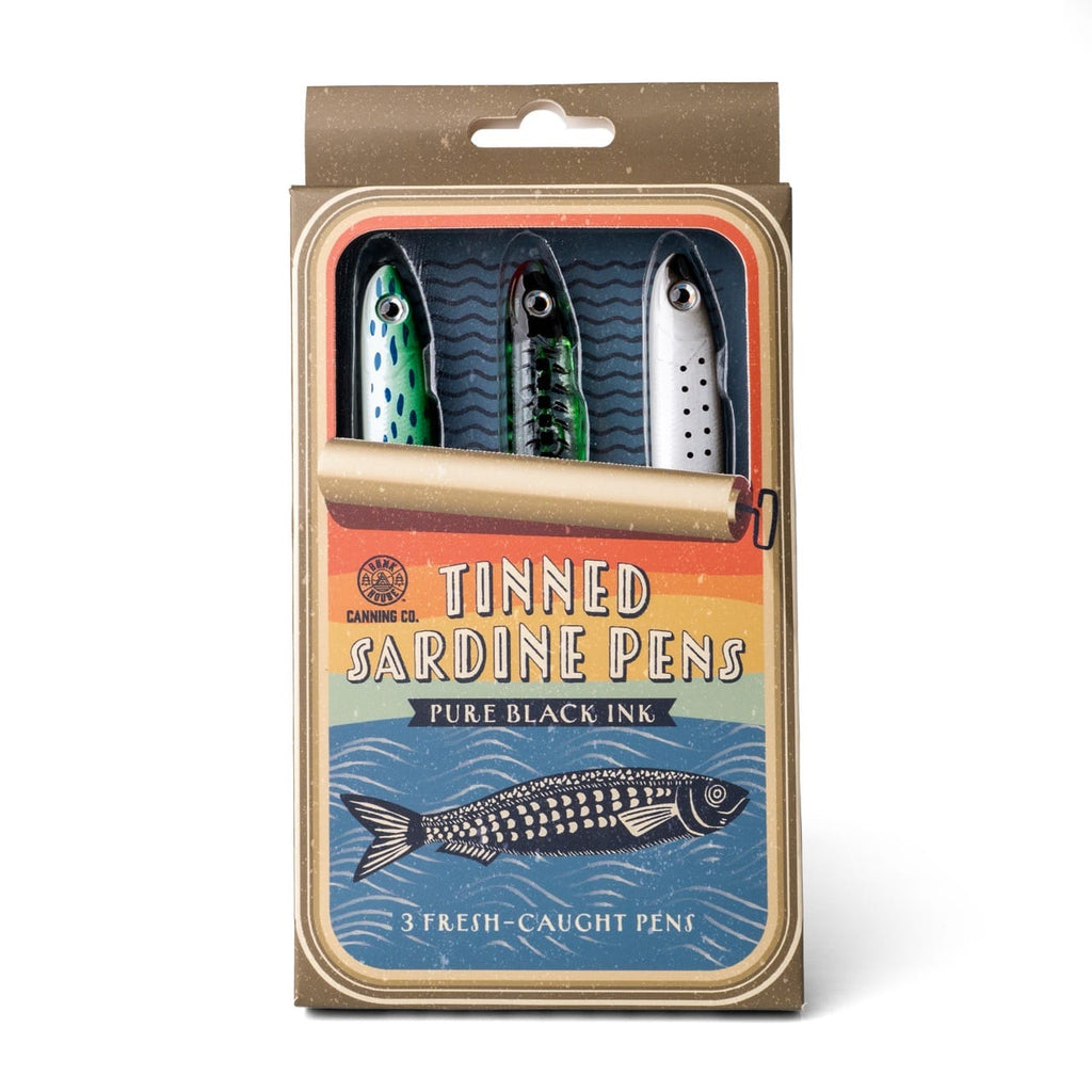 Tinned Sardine Pens - Assorted Bunkhouse Home - Office & School Supplies - Pencils, Pens, Markers & Chalk