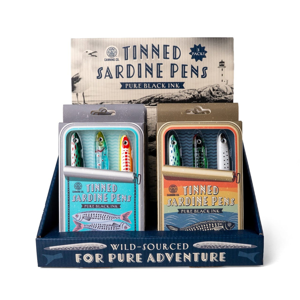 DMM SET PEN TINNED SARDINE ASSORTED Bunkhouse Home - Office & School Supplies - Pencils, Pens & Markers