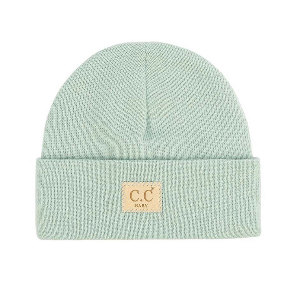 Mint C.C Beanie Ribbed Winter Hat - Baby C.C Beanies Apparel & Accessories - Winter - Adult - Hats
