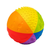 Rainbow Sensory Ball CaaOcho Natural Rubber Toys Baby & Toddler - Pacifiers & Teethers