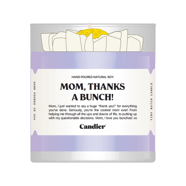 Thanks Mom Candle Candier Home - Candles
