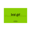 Brat Girl Candle Candle Babes Home - Candles