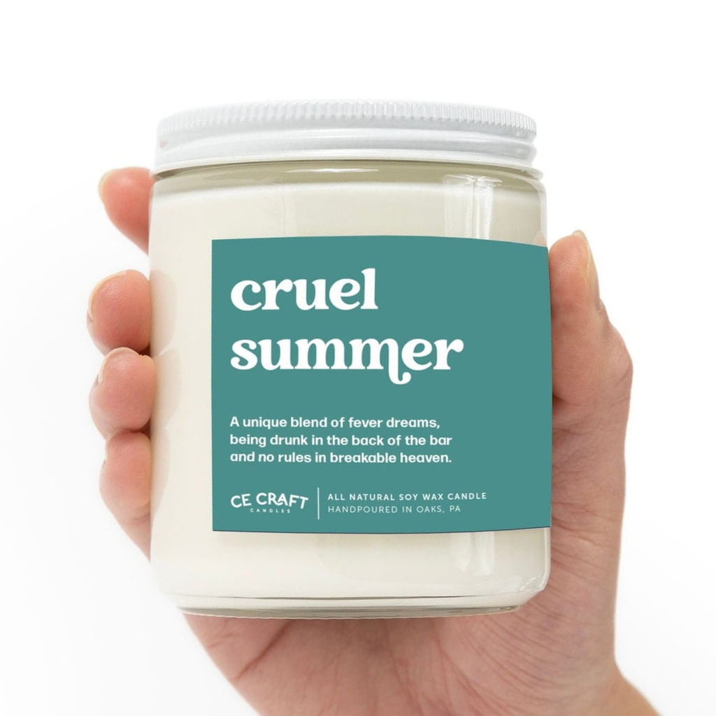 Cruel Summer Soy Wax Candle CE Craft Co Home - Candles