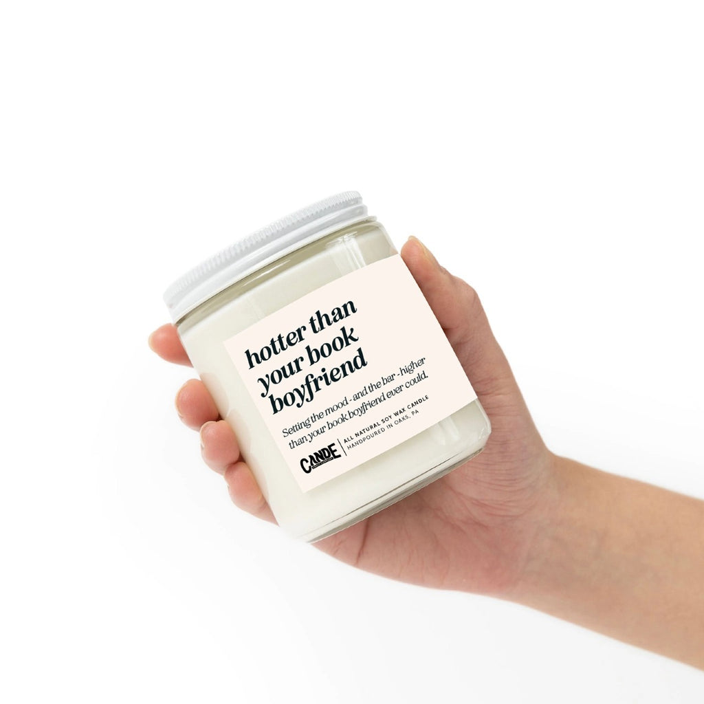 Hotter Than Your Book Boyfriend Candle CE Craft Co Home - Candles