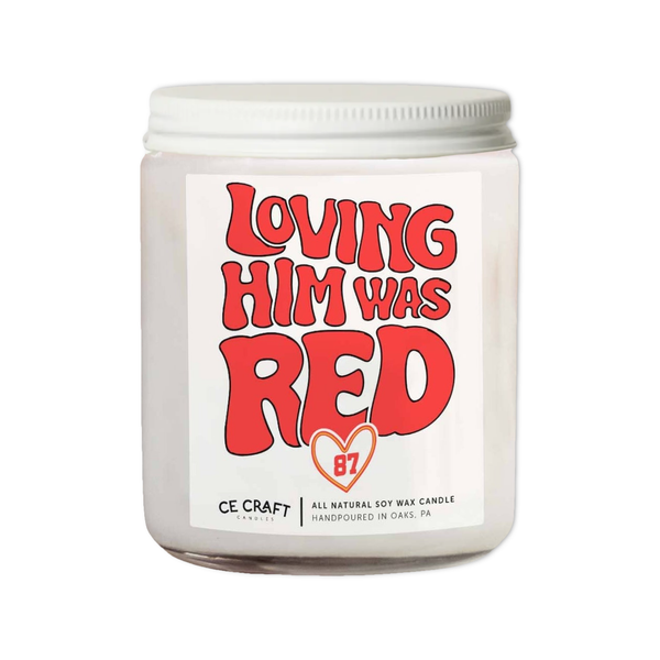 Loving Him Red 87 Candle CE Craft Co Home - Candles - Novelty